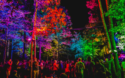 Lockn Site Lighting & Garcia’s Forest